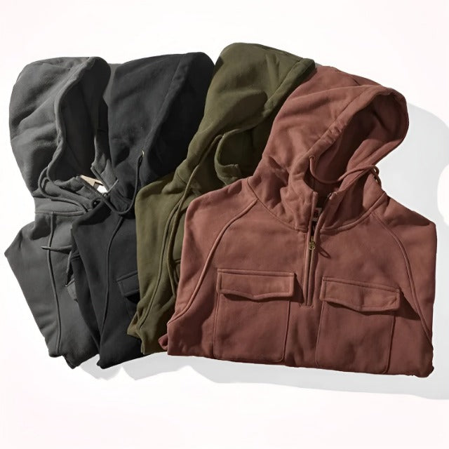 Men's Winter Warm Hoodie | Zip Up