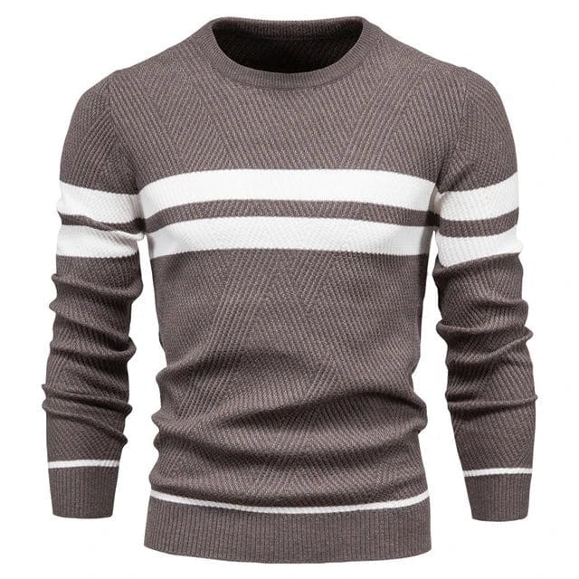 Men's Round Neck Sweater | Warm