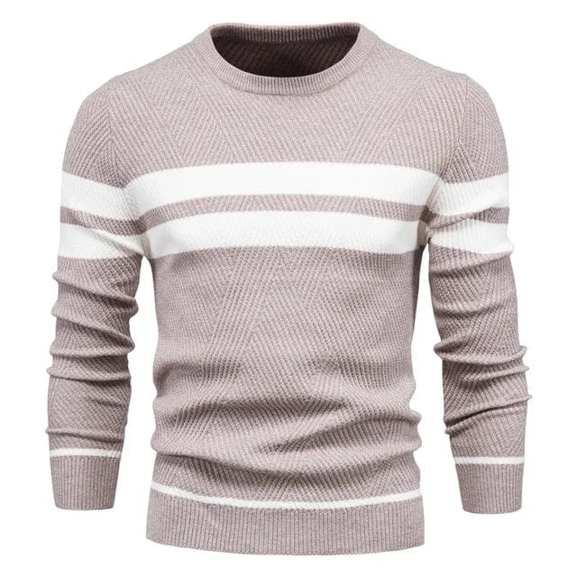 Men's Round Neck Sweater | Warm