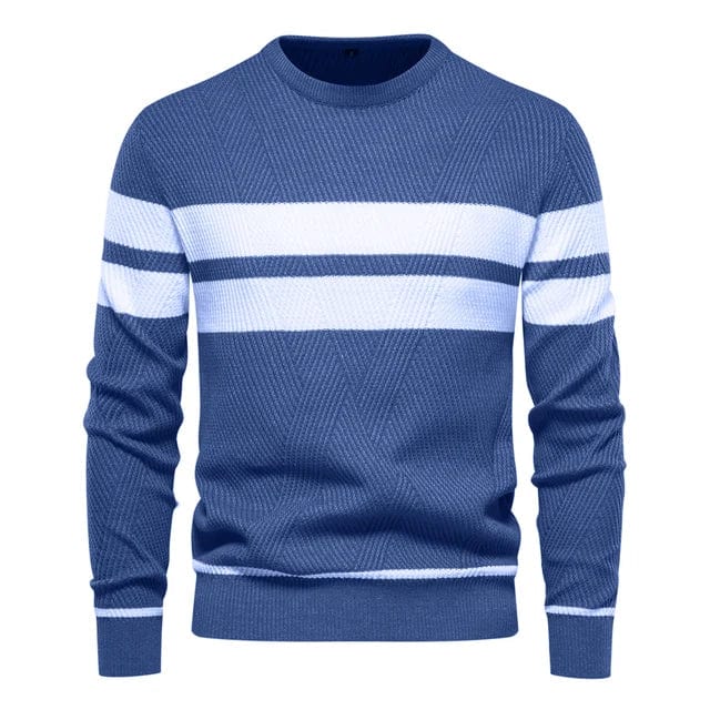 Men's Round Neck Sweater | Warm