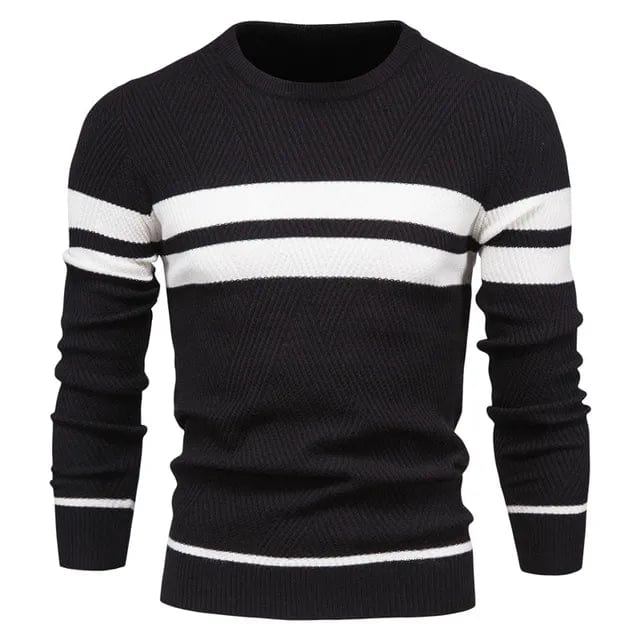 Men's Round Neck Sweater | Warm