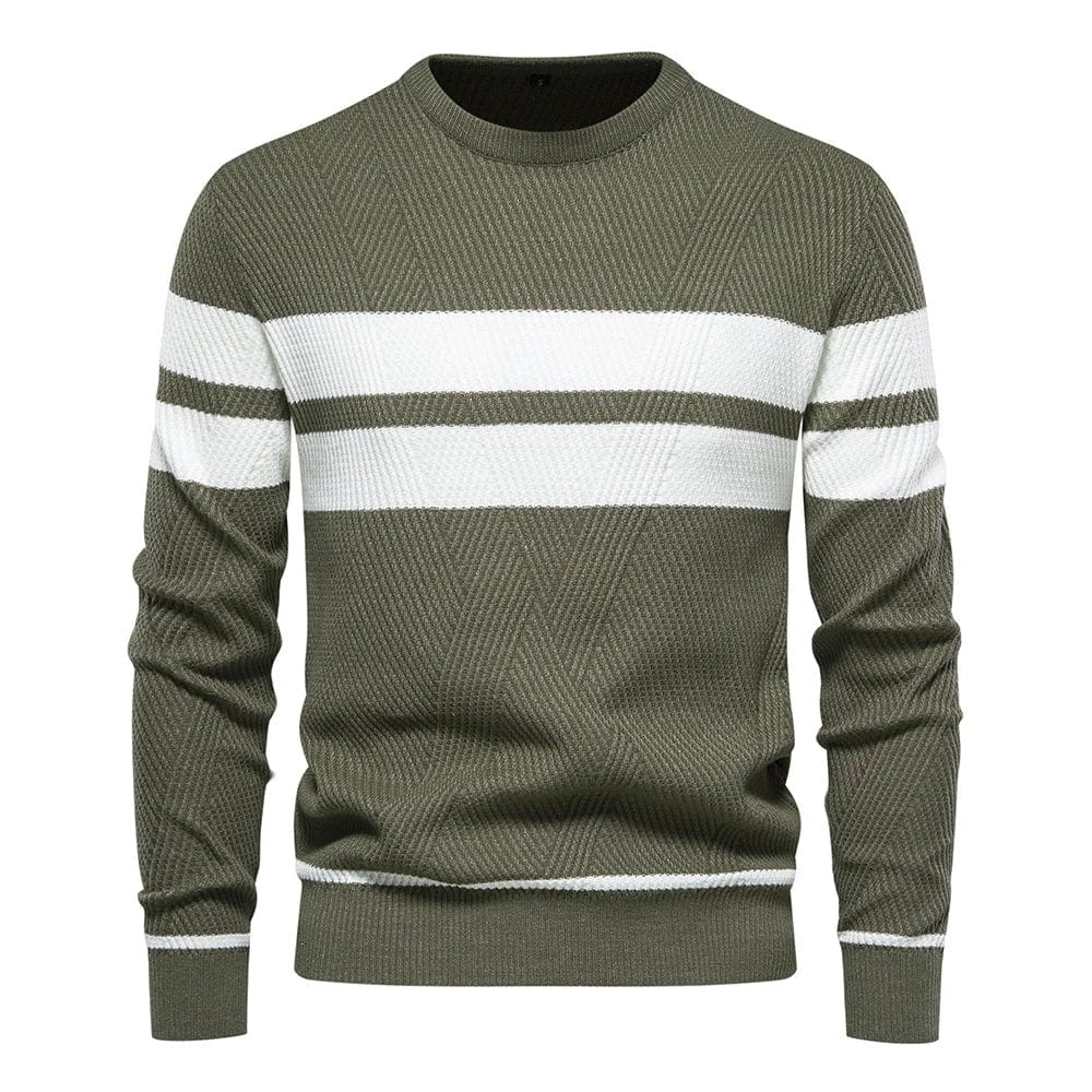 Men's Round Neck Sweater | Warm