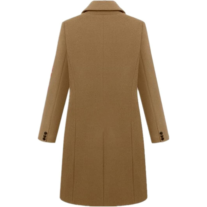 Kaija | Long elegant coat with stylish design for women