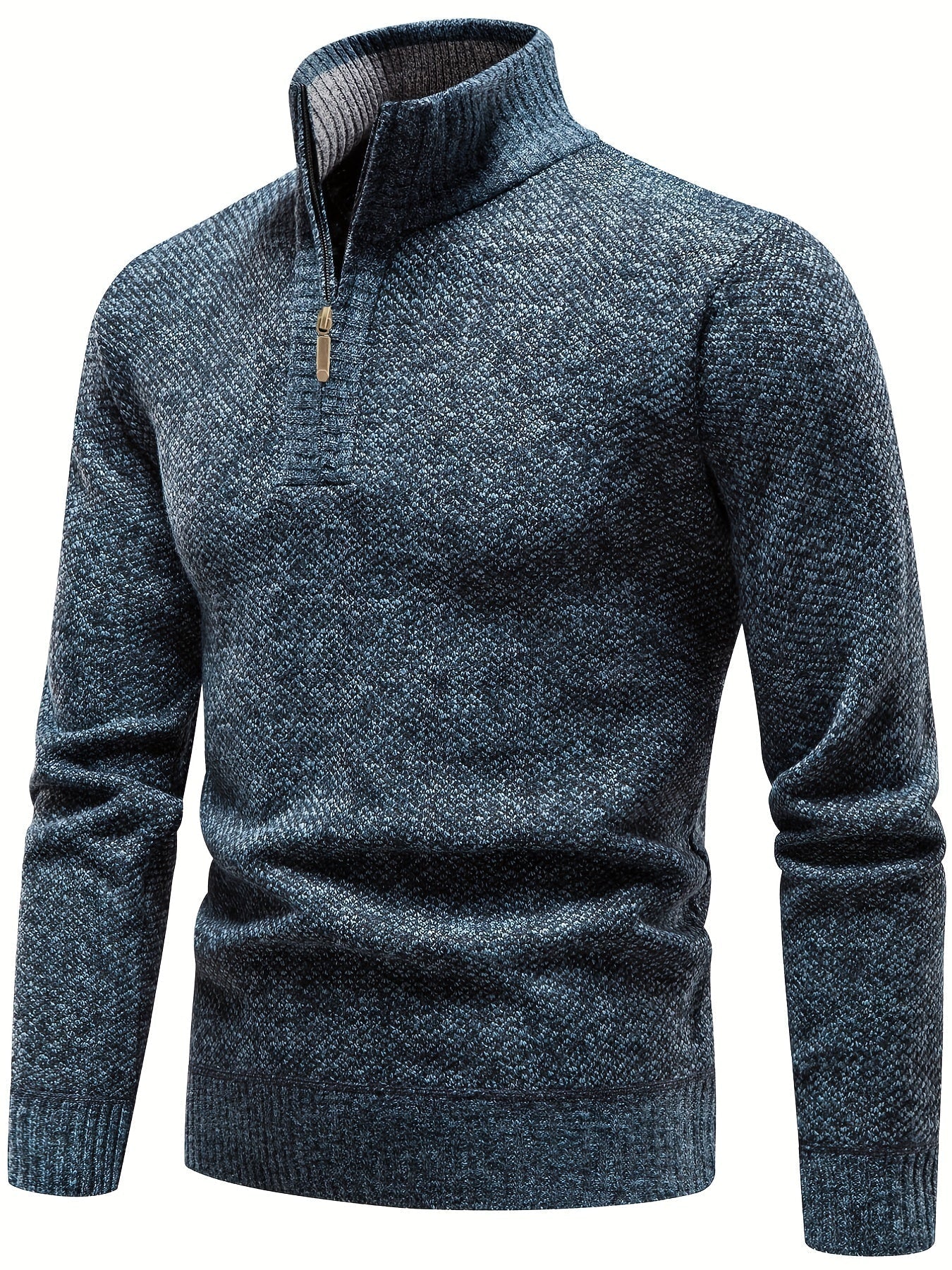 Men's Vintage Warm Sweater | Turtleneck