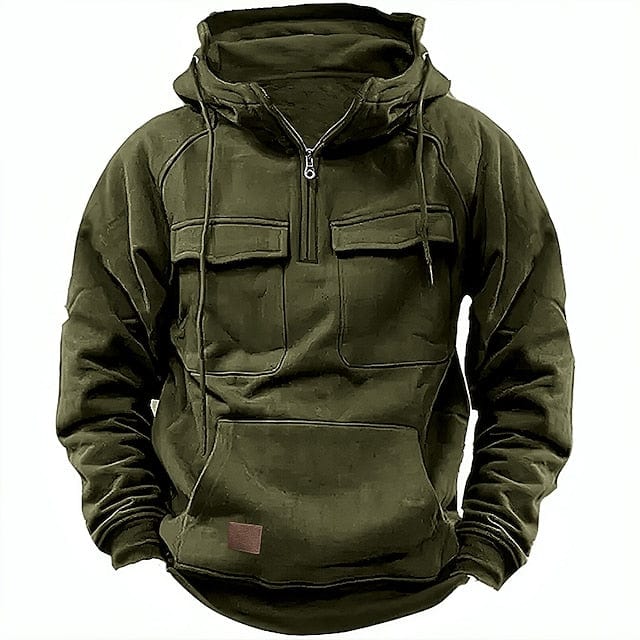 Men's Winter Warm Hoodie | Zip Up