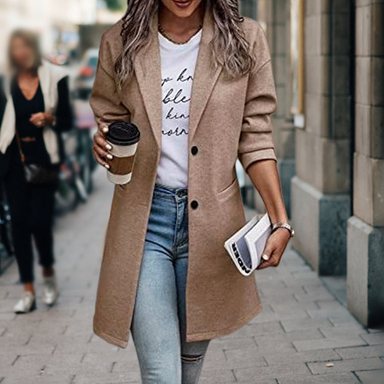 Ondine | Modern coat with warm lining for Women
