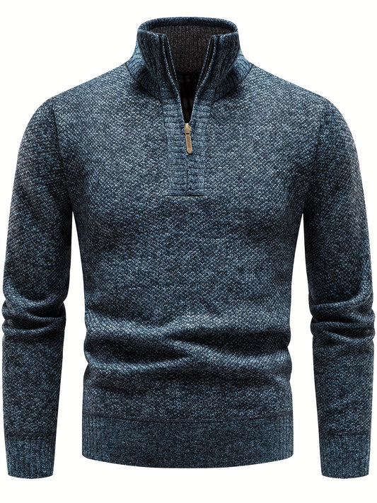 Men's Vintage Warm Sweater | Turtleneck